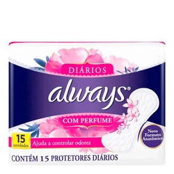 Abs Always Prot Diario Contr.odores 15un