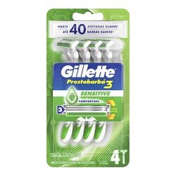 Ap Gillette Prest 3 Sense Care C/4