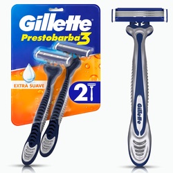 Ap Gillette Prest 3 Extra Suave Com 2