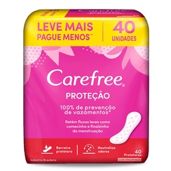 Abs Carefree Prot Diar ProteÇao C/f 40un