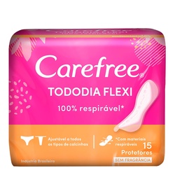 Abs Carefree Prot Diar T.dia Flex S/f 15