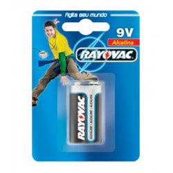 Bateria Rayovac 9v Alcalina C/01