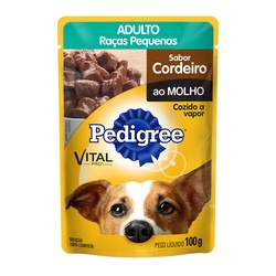 Pedigree Cordeiro Ao Molho 100g Ad R/peq