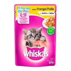 Racao Gato Whiskas Sache Frango/filhot