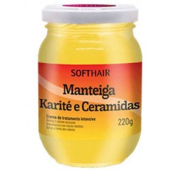 Creme Soft Hair Mant De Karite Cera 220g