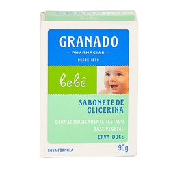 Sab Granado Bebe Glicerina Erva Doce 90g