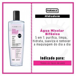 Agua Micelar Hidraderm Bifasica 200ml