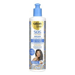Ativador De Cachos S Line 300g Sos Argan