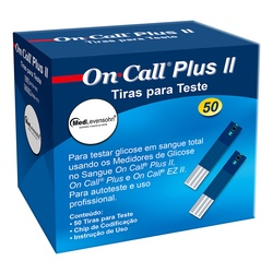 Fita De Glicose On Call Plus Ii C/ 50un