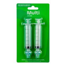 Seringa Nasal C/2 10ml  Multilase