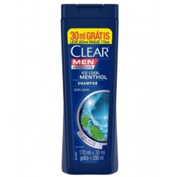 Sh Clear Men Ice Cool Menthol 200ml