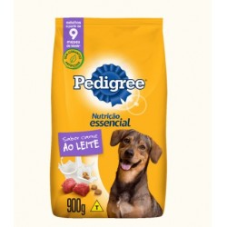Racao Cao Pedigree Ad Carn Ao Leite 900g