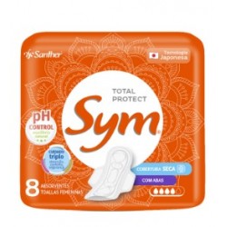 Abs Sym AÇao Ultrasseca C Abas 8un