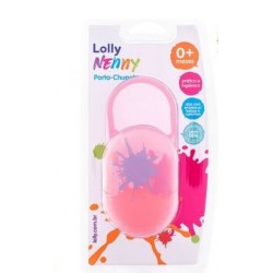 Porta Chupeta Lolly 7350 Rosa
