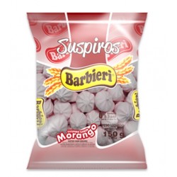 Suspiro Barbieri Morango 150g