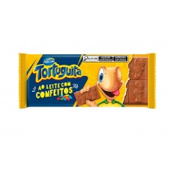 Choc Tortuguita Ao Leite 80grs