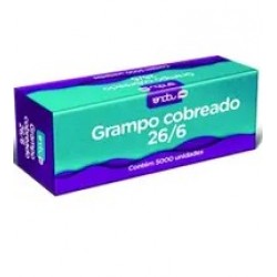 Grampo Cobreado 26/6 Cx 5000 Und 4711045